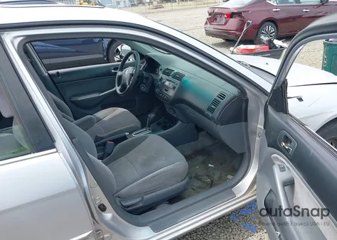 2002 Honda Civic Ex из США, поврежденный, VIN 1HGES26772L074048